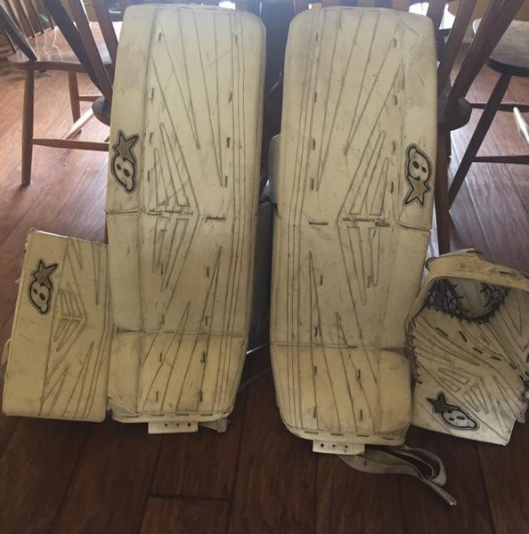 Brian's Subzero 2 6.0 White Leg Pads, Glove, and Blocker