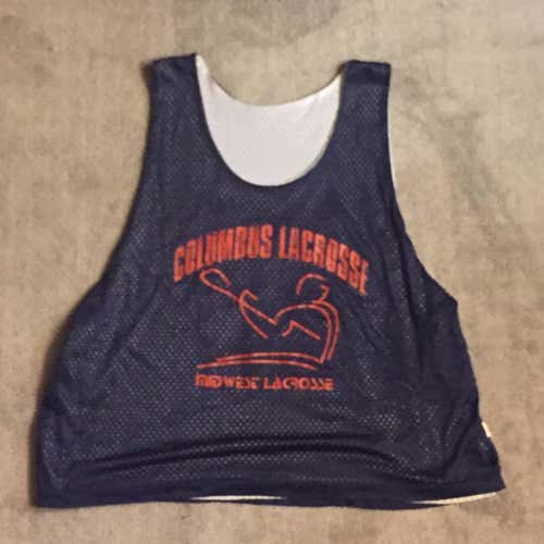 Ohio Midwest lacrosse blue and white reversible penny