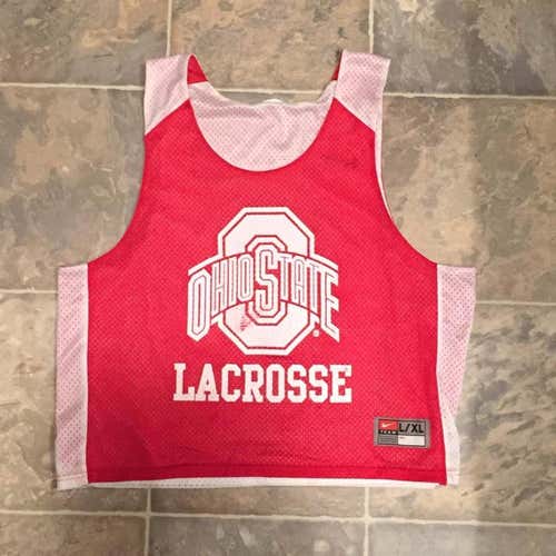Ohio State lacrosse  red and white reversible penny