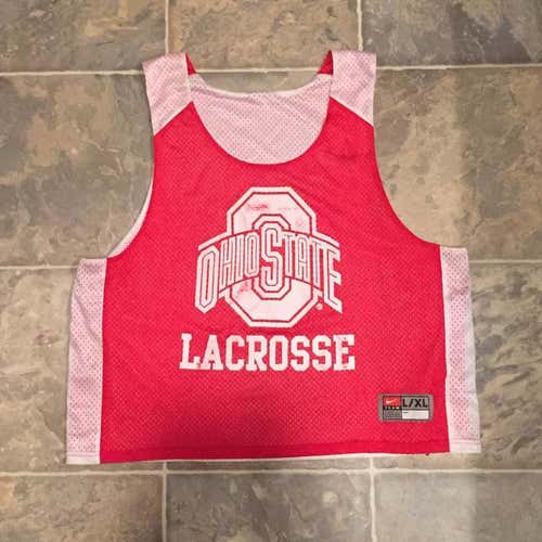 Ohio State lacrosse  red and white reversible penny
