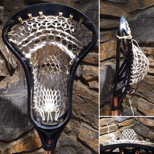 Dyed Black ECD Mirage Strung With LE Zonetech Hero 2.0