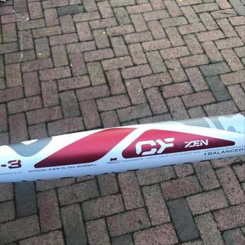 NEW - 2017  DeMarini CF Zen Balanced 33/30 BBCOR 2 5/8" Barrel -3 Weight