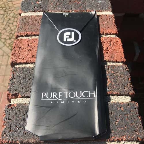 NEW - FootJoy Pure Touch Limited Men's Large White Left Hand Golf Glove - Right Hand Golfer