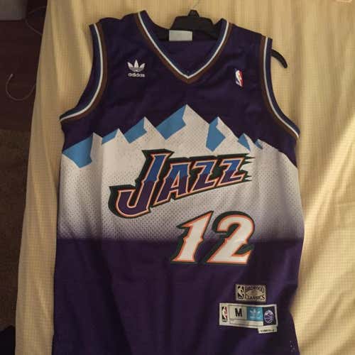 M Adidas John Stockton Jersey