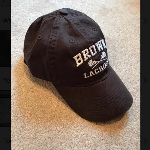 Brand New Brown Lacrosse Hat