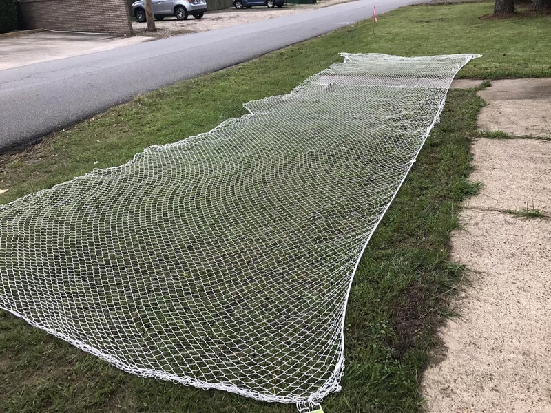 10'x30' brine backstop net'