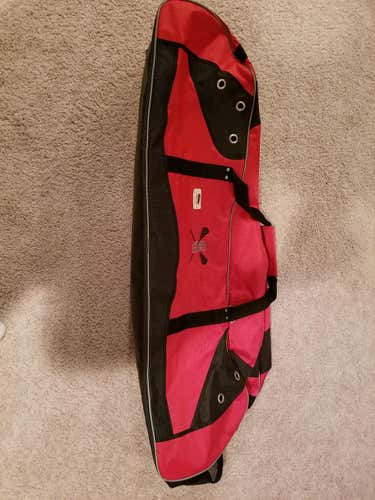 Brand New Large Red Lakers Lacrosse Bag