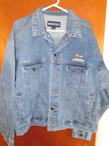 Baltimore Ravens denim jean jacket - XL ...like new