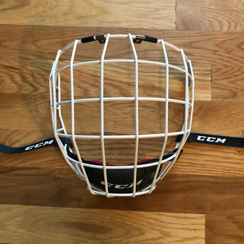 Brand New White CCM FM580 Cage- Size Large