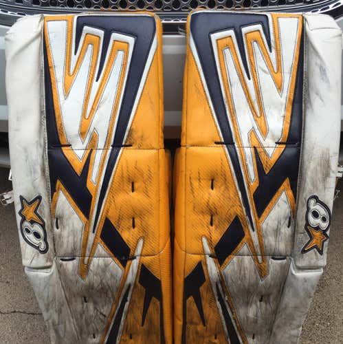 Brian's Full Set Goalie Pads. 37+1