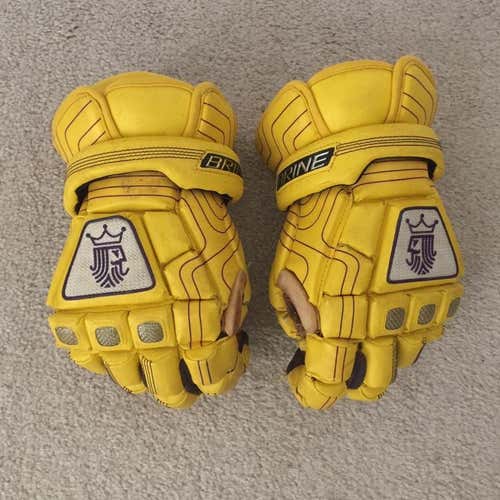 Brine King II LA Lakers Lacrosse Gloves (Limited Edition)