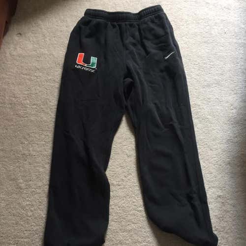 Miami Hurricanes Nike Lacrosse Sweatpants