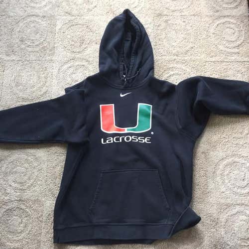 Miami Hurricanes Nike Lacrosse Sweatshirt