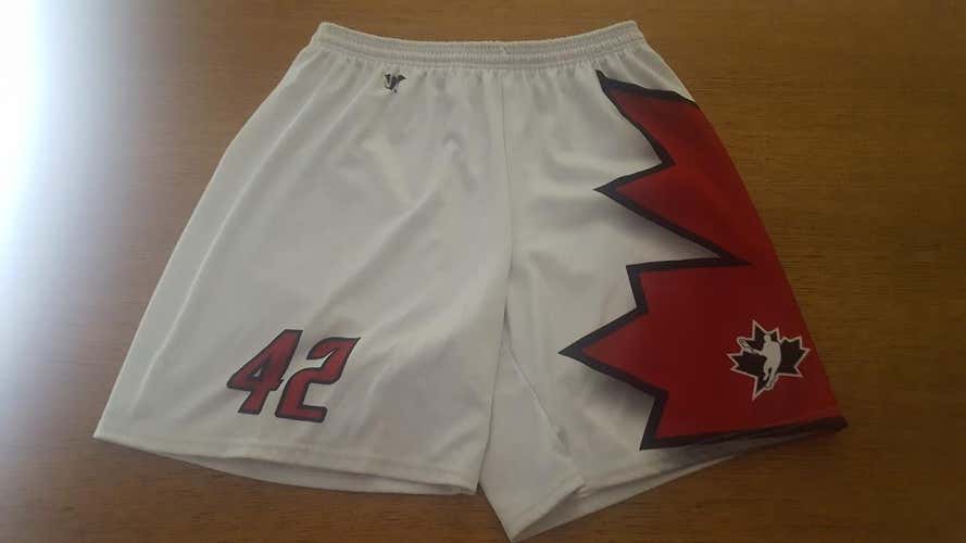 XL Canadian Lacrosse Shorts - #42 - 2011 World Indoor Lacrosse Championships