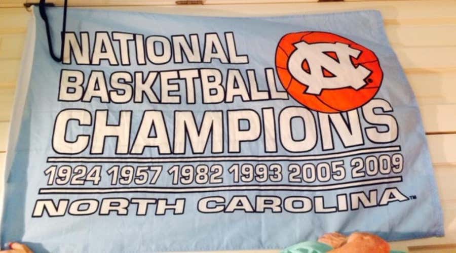UNC Basketball Banner