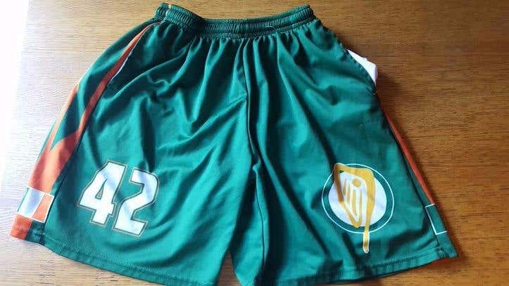 XL Ireland Lacrosse Shorts - #42 - 2014 World Lacrosse Championships