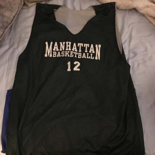 Manhattan Jaspers Men's Basketball Reversible Practice Jersey-- AUTHENTIC