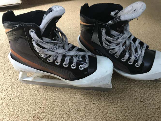 Bauer used goalie skates good condition