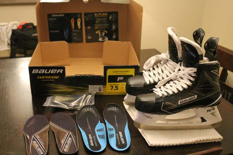 Bauer Supreme 1S Skates 7.5EE - Barely used
