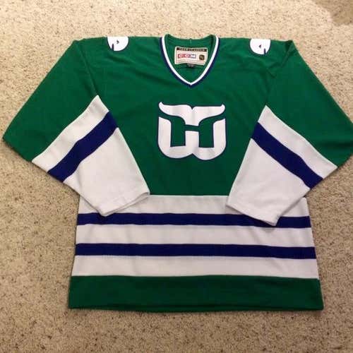 CCM Hartford Whalers Jersey Large