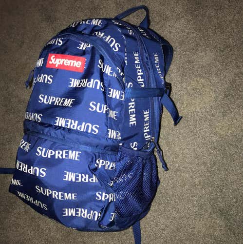 Supreme 3m Reflective Backpack (slightly used)