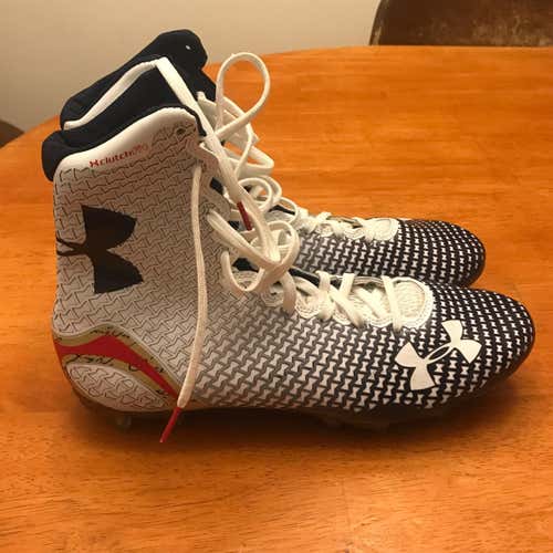 Maryland Terrapins Star Spangled Banner Under Armour Highlight Cleats Size 10