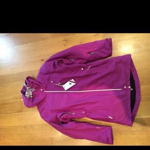 New Women's Medium Cross Victoria Ski Jacket