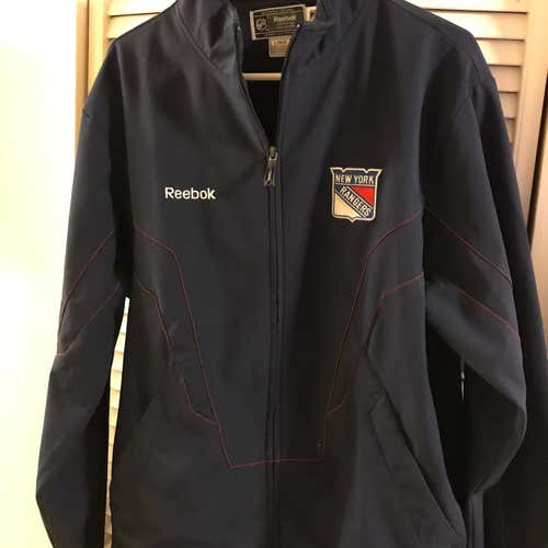 Team Issued NYR Reebok Team Jacket