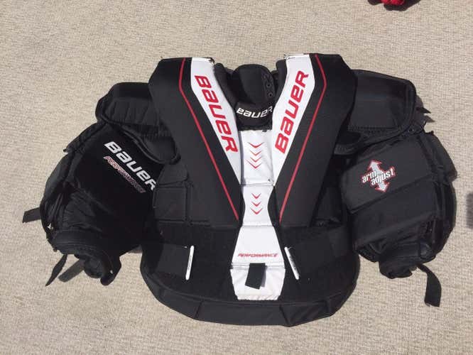 Bauer Performance Junior Medium Chest Protector Hockey Size Medium