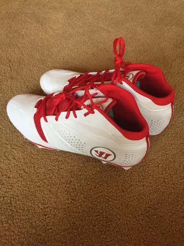 Brand New Warrior Burn 7.0 Mid Cleats