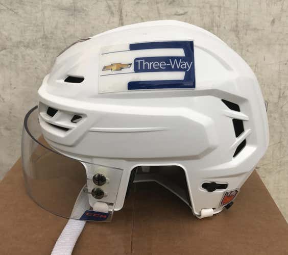 CCM Resistance Pro Stock Helmet White Medium CCM Visor 2197