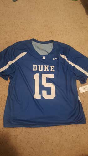 New Duke Blue Devils Myles Jones #15 Jersey