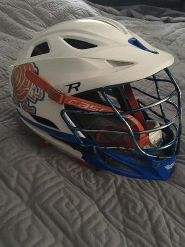 Top gun fighting clams R w/ weathered blue cage dye job