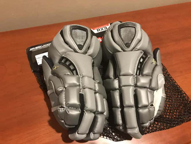 Maverik Rome RX3 Goalie Gloves Size 13 Large