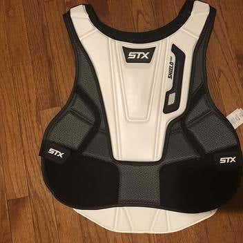 STX Shield 500 Chest Protector White Size XL