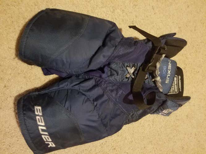 Bauer Nexus 800 Junior Pants (Blue) - Size Small