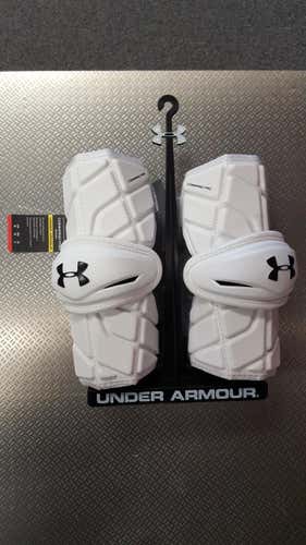 Brand New Under Armour Command Pro Arm Guards - Large - White