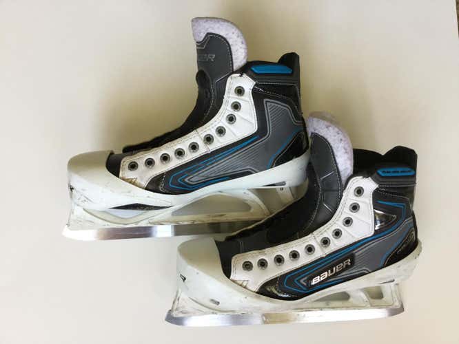 Bauer Reactor 9000 Pro Skates - Size 10.5E w/ 3mm steel