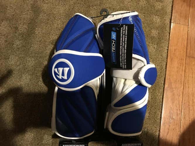 Warrior Regulator Arm Guards Royal Blue Size Medium