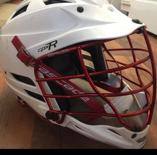 CPX-R Helmet W/ Red Chrome Mask