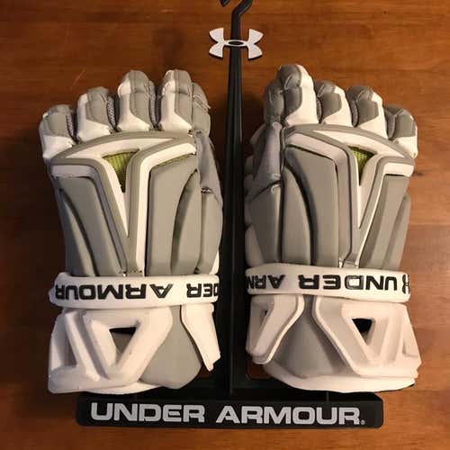 UA Under Armour Biofit Gloves White/Gray 13'