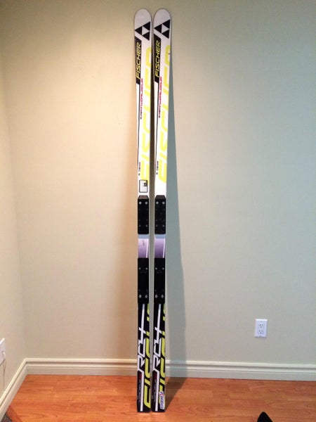 FISCHER SG 213cm 45m radius FIS SKIS FREE SHIPPING