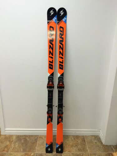 BLIZZARD GS RACING SKIS 170CM 17M 2017 BINDINGS RACE XCELL 12 FREE SHIPPING
