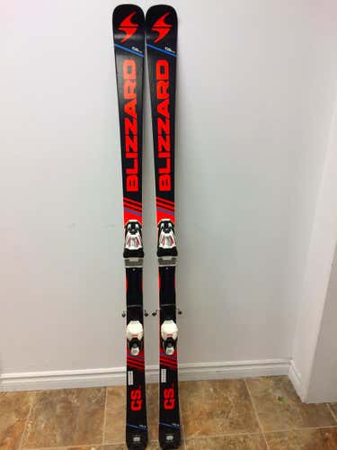 BLIZZARD GS JR-RACING SKIS 163CM 17M BINDINGS RACE 10 FREE SHIPPING