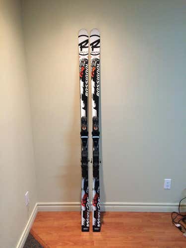 Rossignol GS 195cm 35m radius FIS SKIS with Bindings Axial 200 FREE SHIPPING**