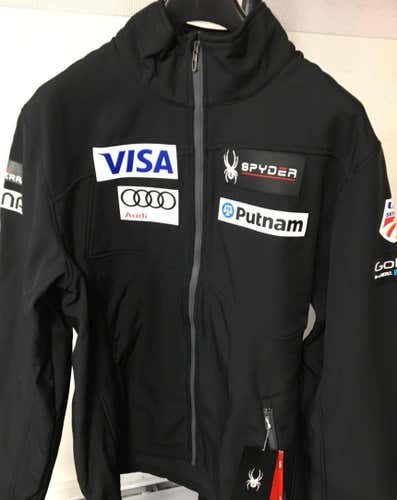 NEW 2017 US SKI TEAM SPYDER WOMANS L FLEECE  JACKET