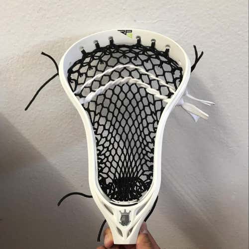 Brand New RP3X Lacrosse Head With ECD Hero Black SS Mesh