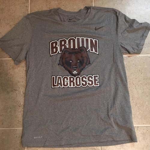 Brown Lacrosse Nike Dri Fit Shooter Shirt