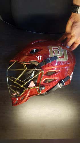 University of Denver Custom TII Lacrosse Helmet