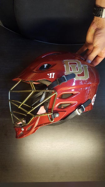 University of Denver Custom TII Lacrosse Helmet